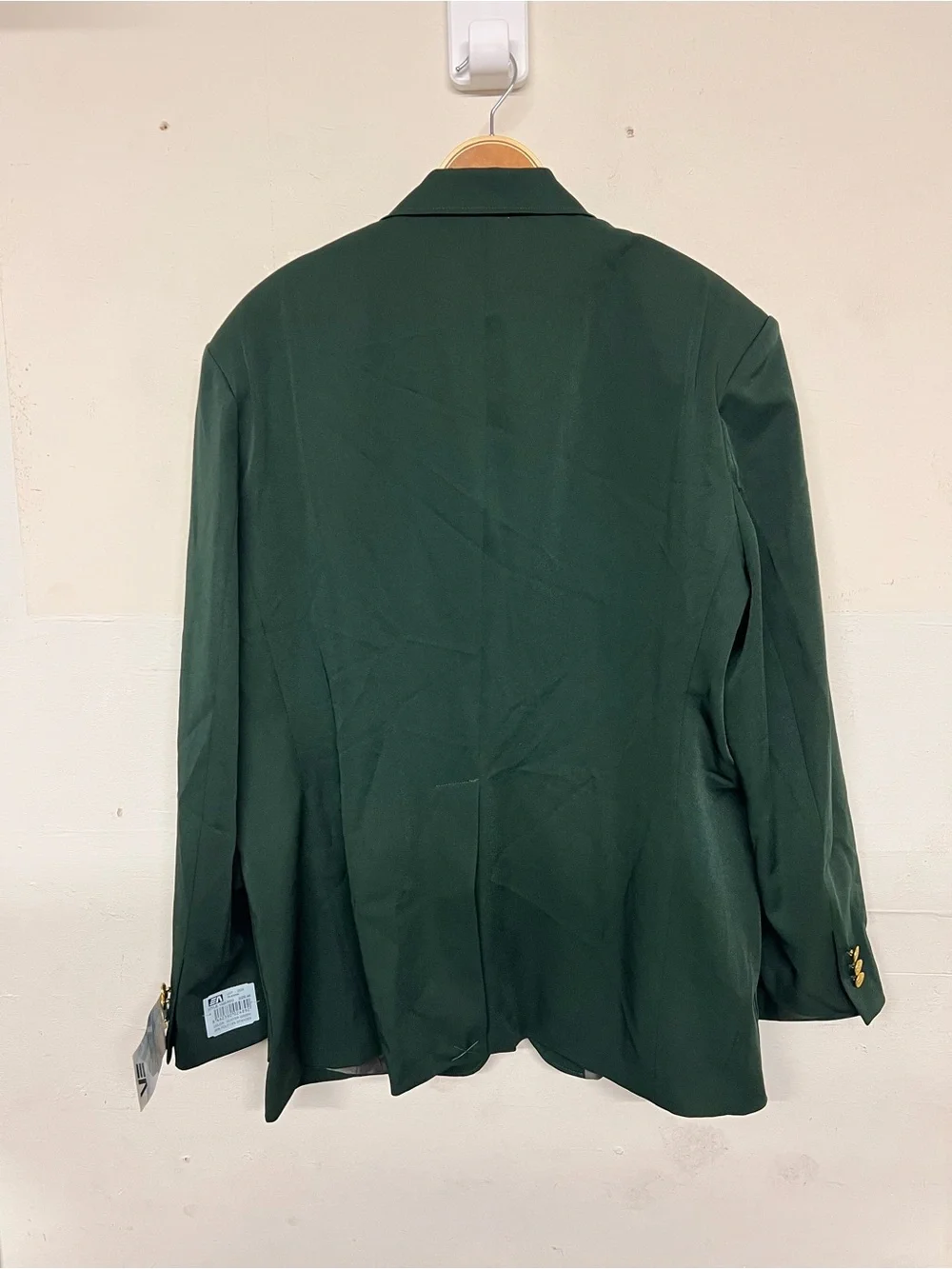 Men's Career Wear by Executive Apparel‎ Dark Green Single-Breasted Blazer